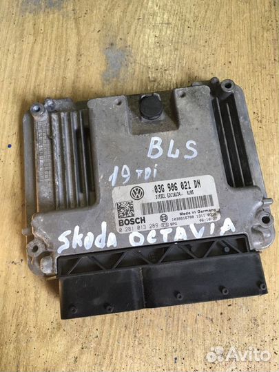 Эбу Skoda Octavia 1.9tdi 03G906021DN