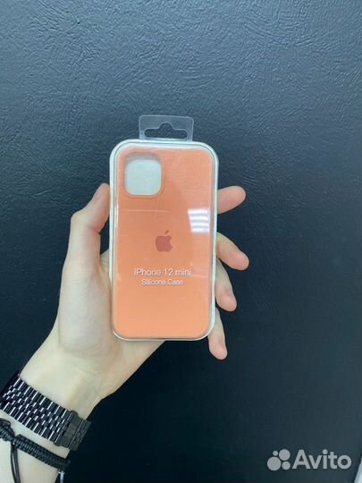 Чехол силиконовый Silicone Case iPhone 12 mini