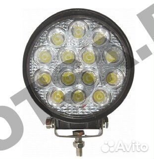 Фара cветодиодная WL-142CS (дальний свет,мет.корп