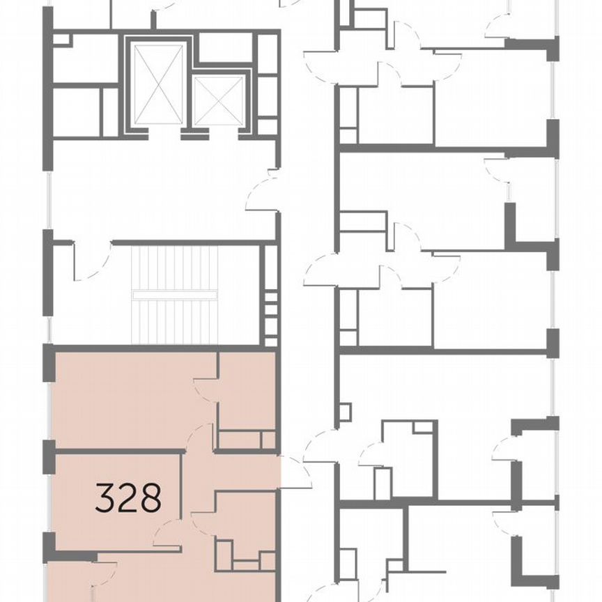 2-к. квартира, 56,6 м², 9/10 эт.