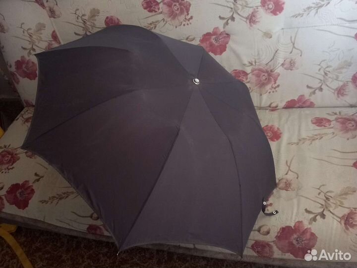 Зонт чёрный большой
