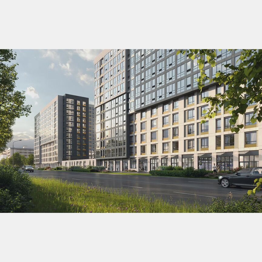 2-к. квартира, 70,3 м², 8/18 эт.