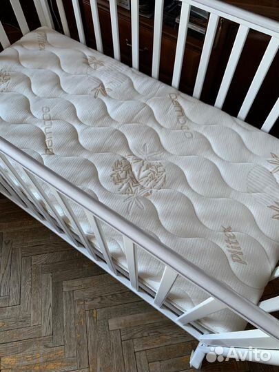 Кровать papaloni vini с матрасом