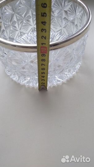 Хрусталь /винтаж/ СССР блюдо-салатник