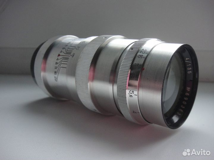 Объектив Юпитер - 11 4/135, в тубусе