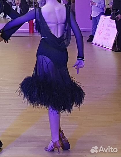 Платье латина юниоры 1