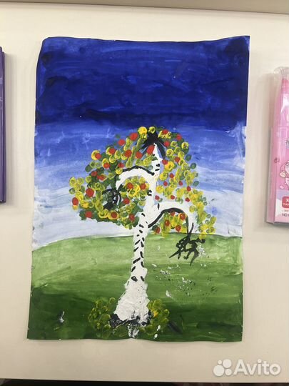 Младшая сестра (7 лет) хочет продать рисунок