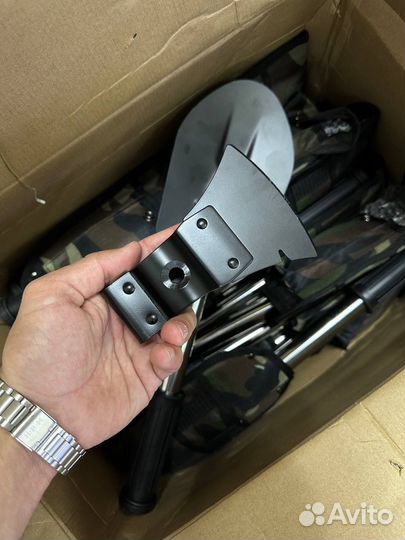 Тактическая лопата 4в1