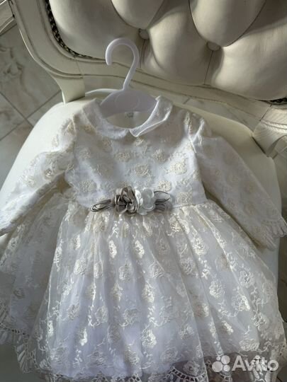 Нарядное платье на годик