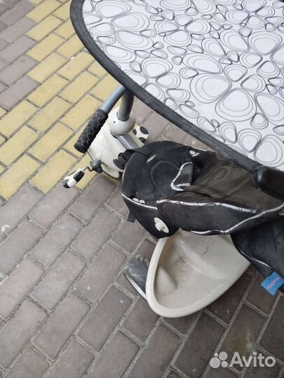 Детский велосипед с родительской ручкой