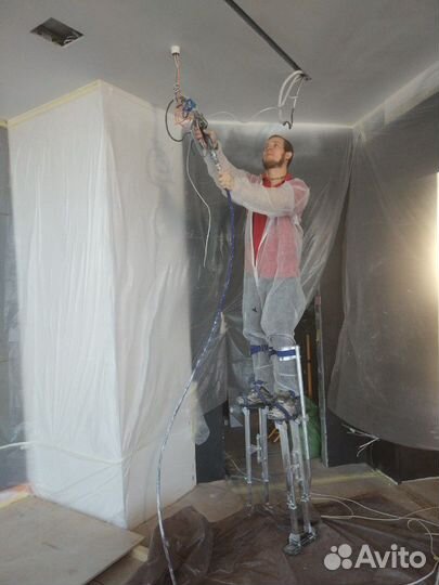 Работа, Отделочник, Маляр, Штукатур. Механизация