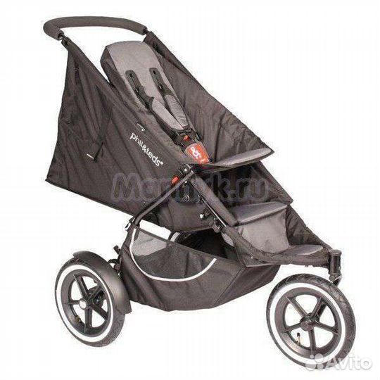 Коляска для погодок phil and teds dot