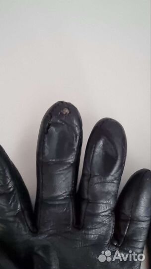 Перчатки кожаные женские