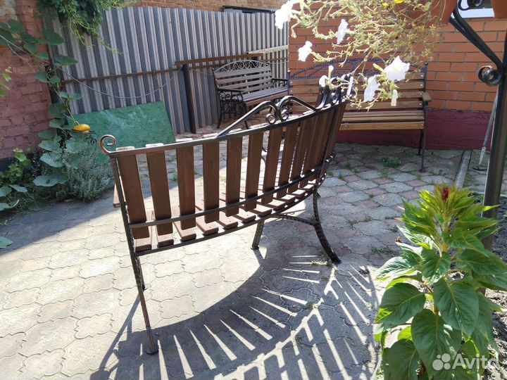 Скамья радиусная