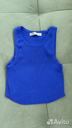 Кроп топ zara