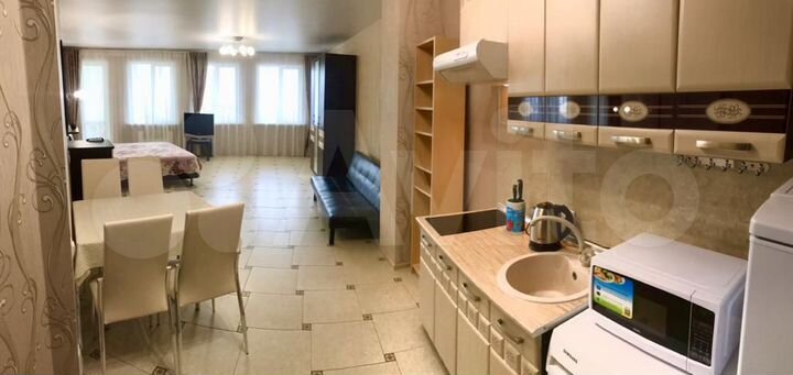 Квартира-студия, 55 м², 7/17 эт.