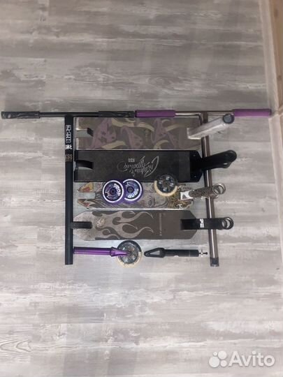 Запчасти на трюковой самокат