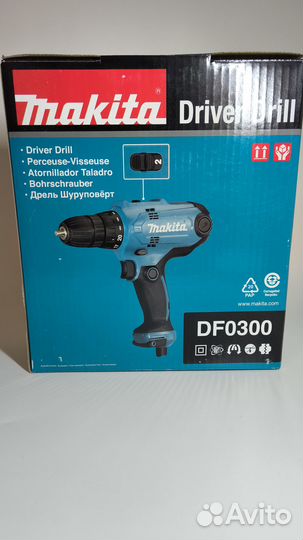 Сетевой шуруповерт Makita DF0300