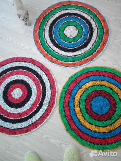 Новый п/э коврик Кружок
