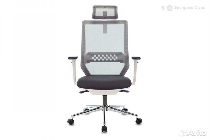 Кресло для руководителя Бюрократ MC-W612N-H/DG/417