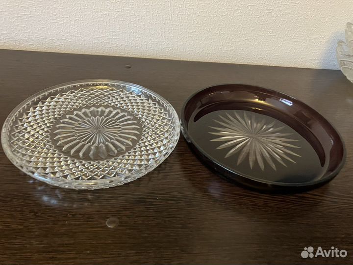 Хрустальная конфетница