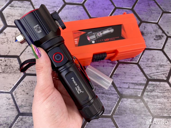 Фонарь аккумуляторный Peace night 3000м