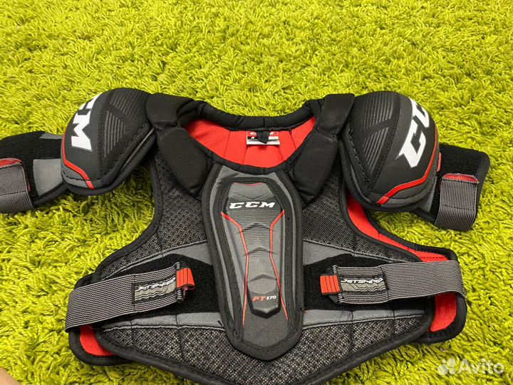 Нагрудник ccm jetspeed ft370 jr, рост 142-157
