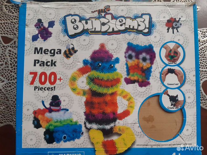 Конструктор липучий Bunchems