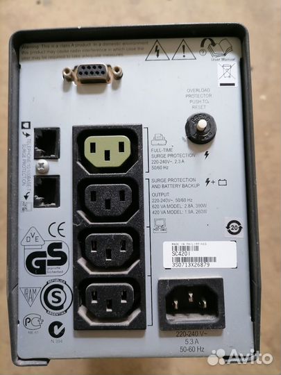 Ибп APC SC420I Smart-UPS 420