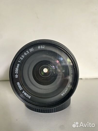 Объектив Sigma 18-200mm f/3.5-6.3 DC Canon