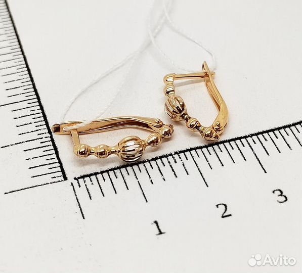 Золотые серьги
