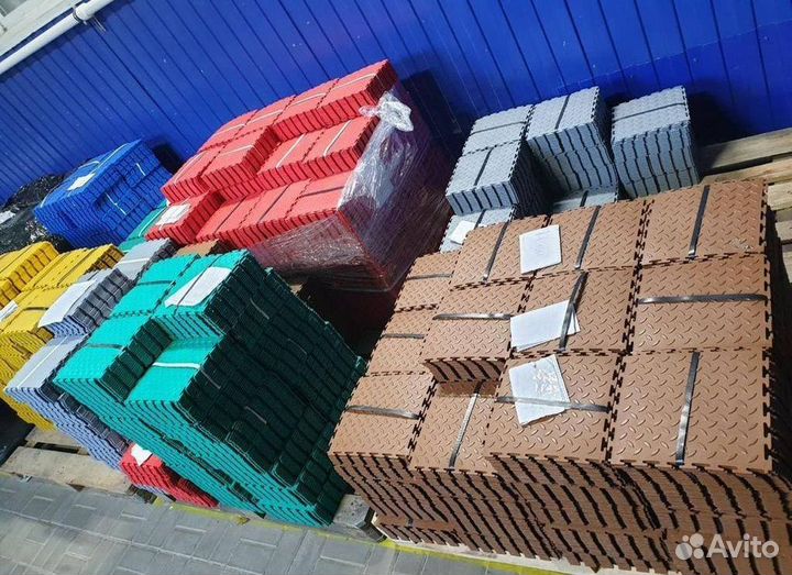 Модульная плитка пвх