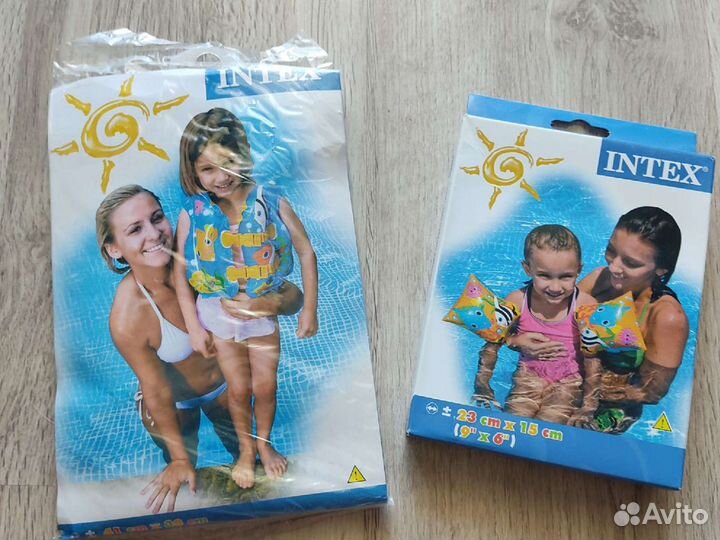 Жилет, нарукавники, мячи