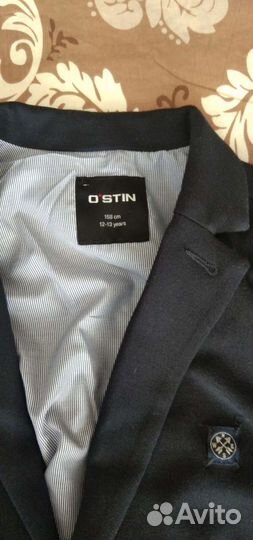 Пиджак на подростка 158см 12-13 лет