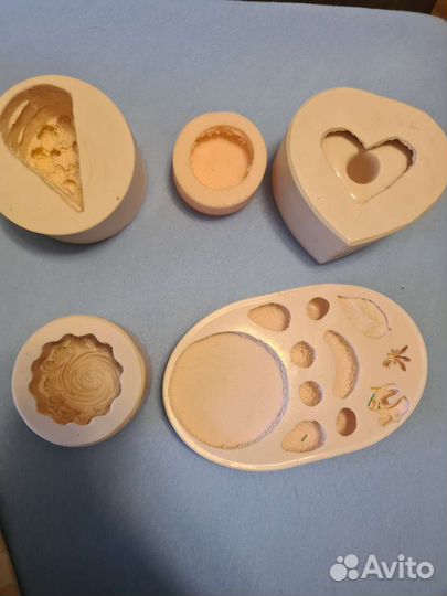 Силиконовые формы для мыла еда