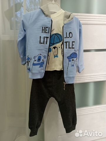 Костюм тройка для мальчика 74-80