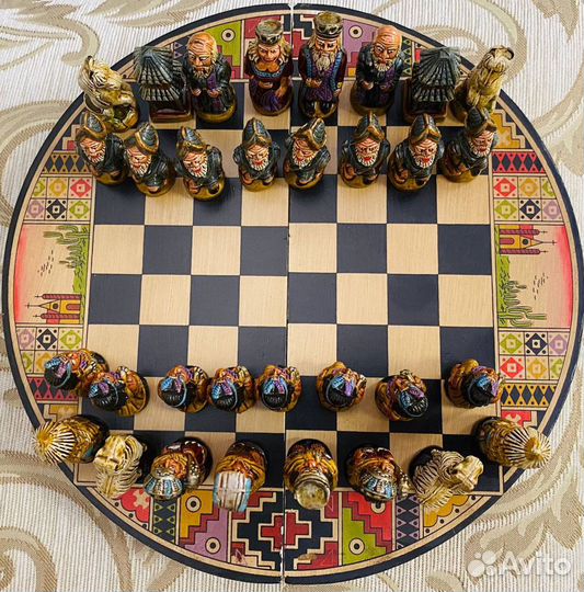 Очень редкие шахматы из Эквадора