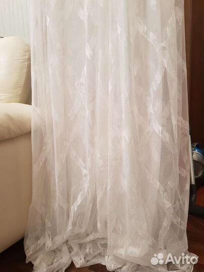 Комплект шторы и тюль