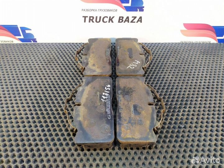 Комплект колодок тормозных