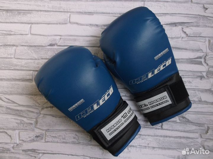 Боксерские перчатки leco 12 oz отличное состояние