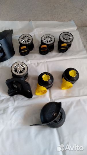 Колеса для чемоданов б/у