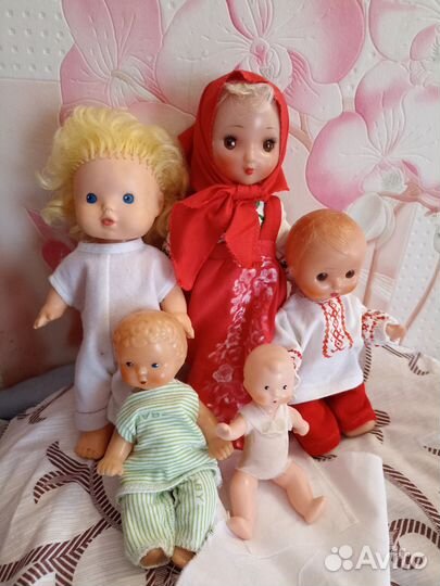 Куклы пупсы СССР