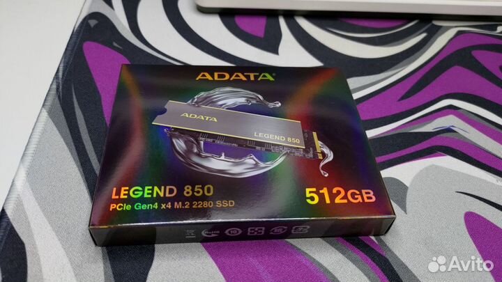 M2 SSD adata legend 850 512GB PCI 4.0X4.0 nvme