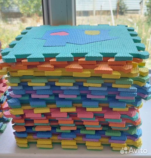 Мягкий коврик пазл