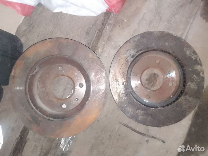 Передние тормозные диски lancer 9