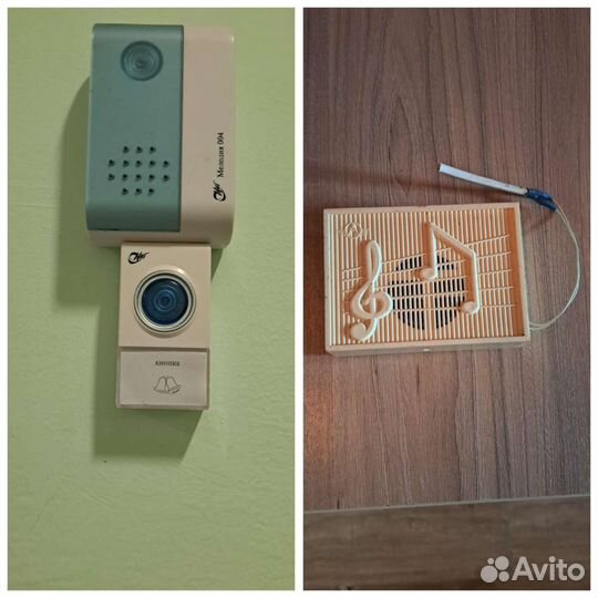 Беспроводной, проводной звонок дверной