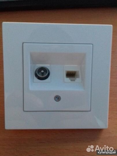 Монтаж, подключение телефонных, интернет розеток