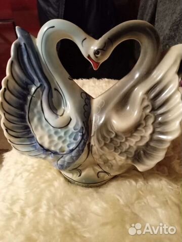 Лебедь керамика