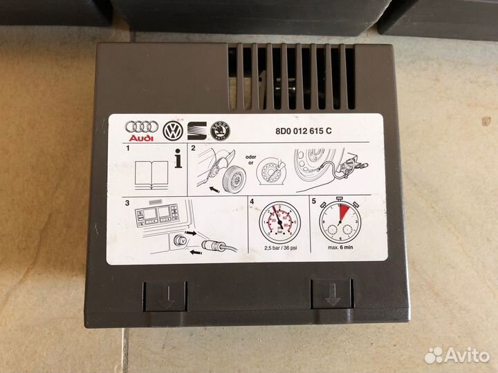 Новый компресор для подкачки шин VAG