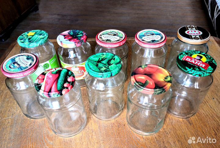 Банки стеклянные